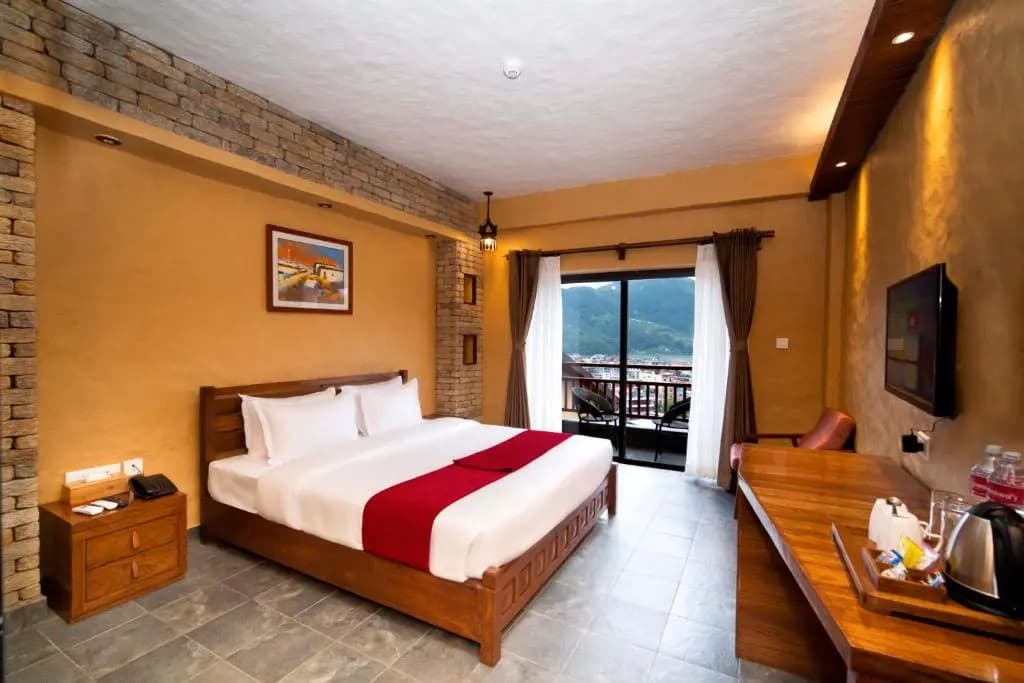 Deluxe Double room full double bed
