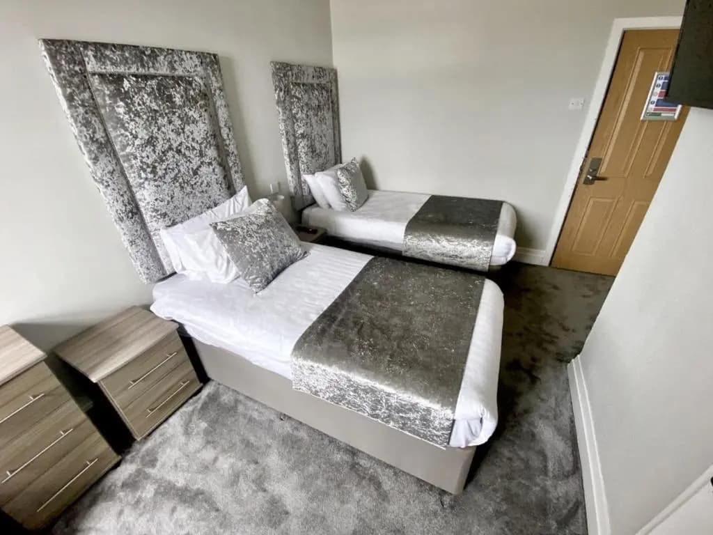 Standard Double room with sea view twin beds