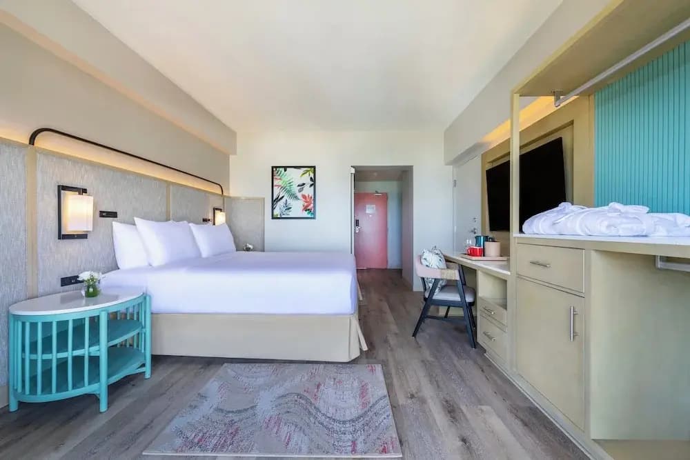 Standard Double room with balcony and with ocean view full double bed