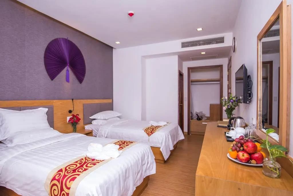 Superior Double room with city view twin beds
