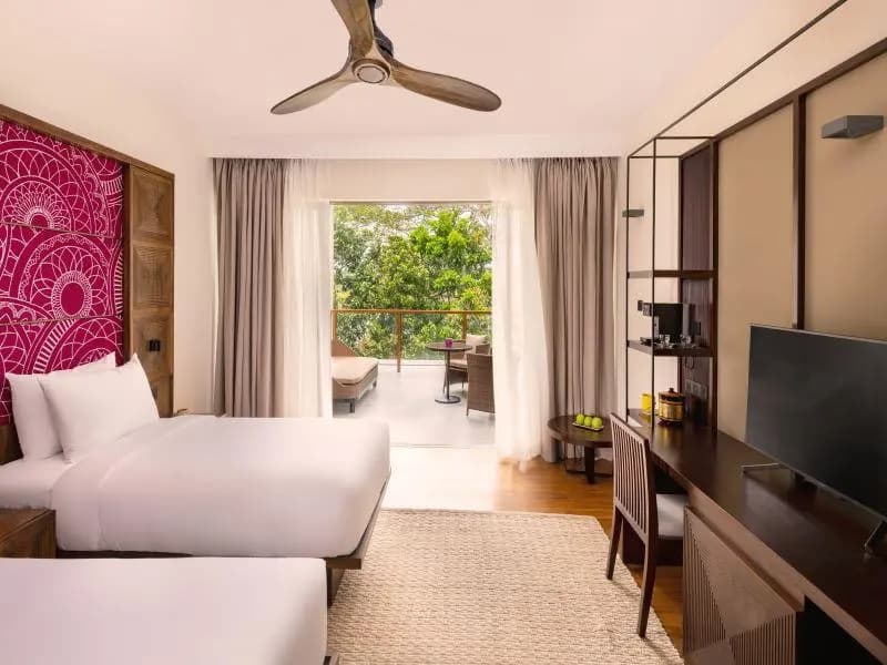 Deluxe Double room twin beds