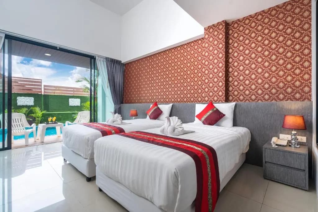 Deluxe Double room twin beds