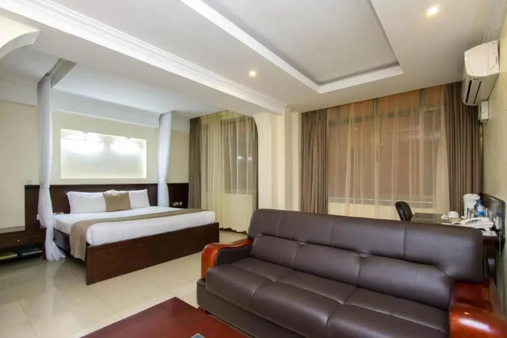Deluxe Double room full double bed