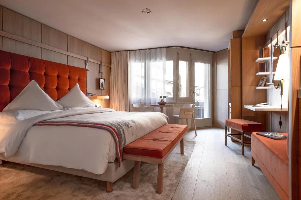 Standard Double room with Matterhorn view full double bed