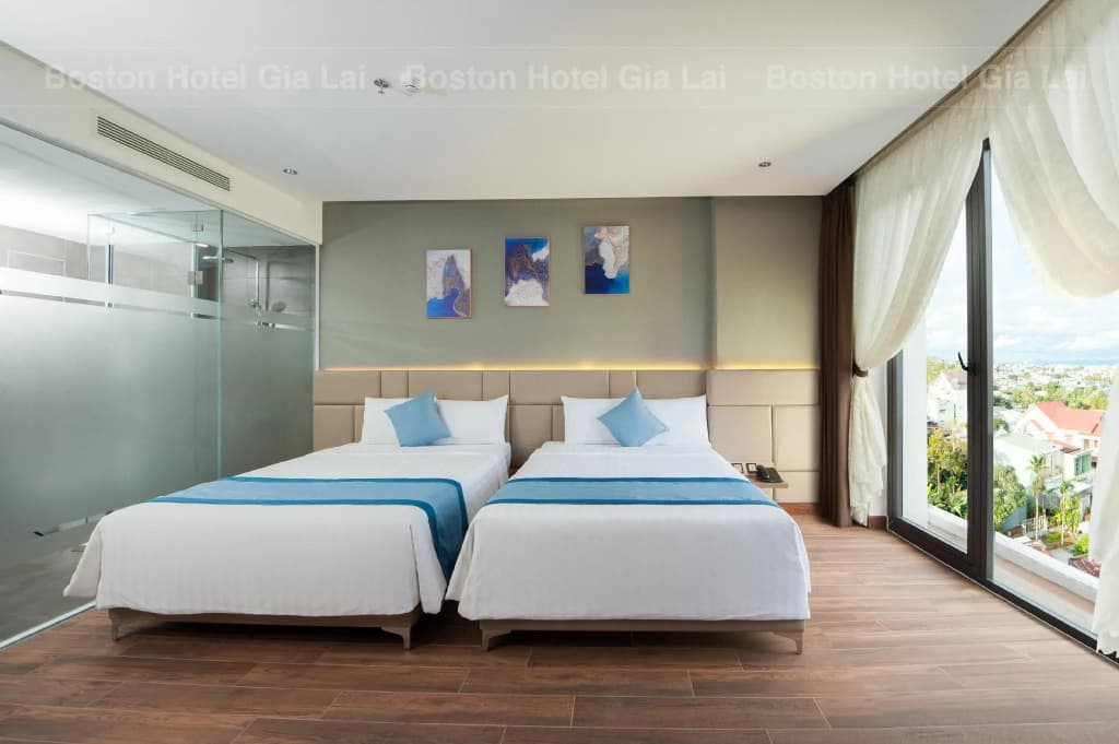 Deluxe Double room twin beds