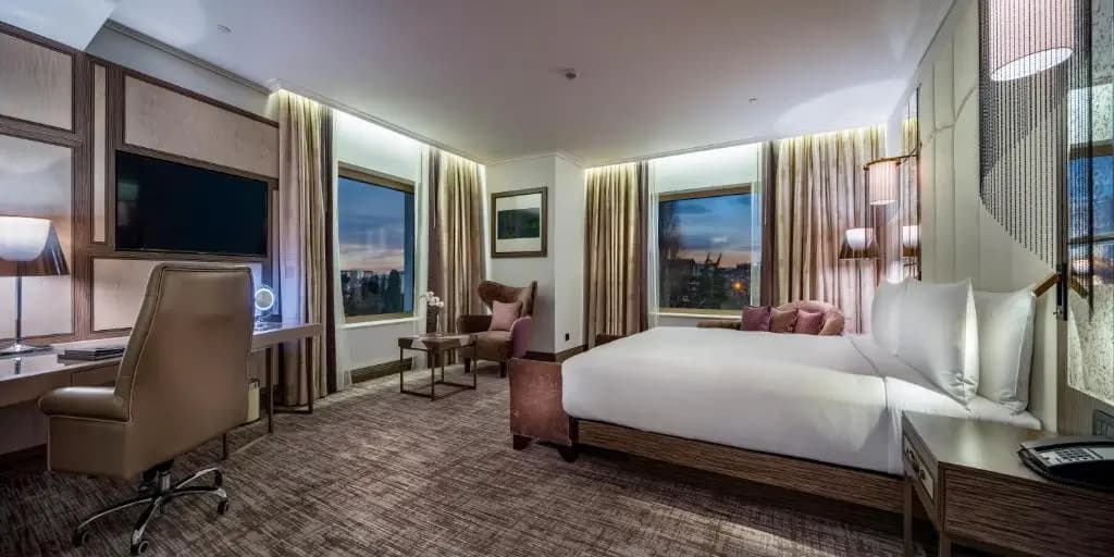 Deluxe Double room full double bed