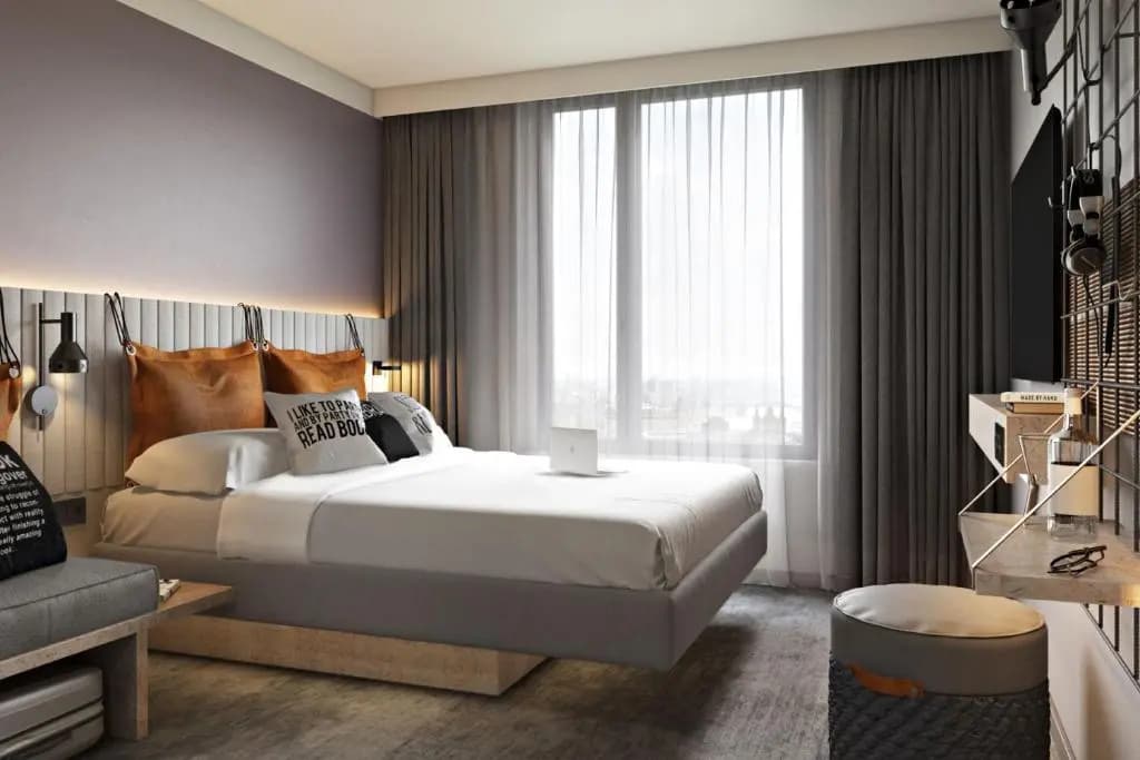 Standard Double room with mountain view full double bed