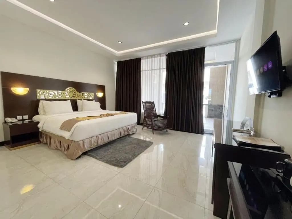 Deluxe Double room full double bed