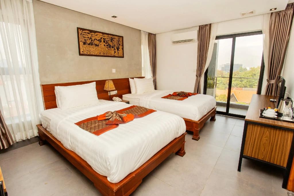 Deluxe Double room twin beds