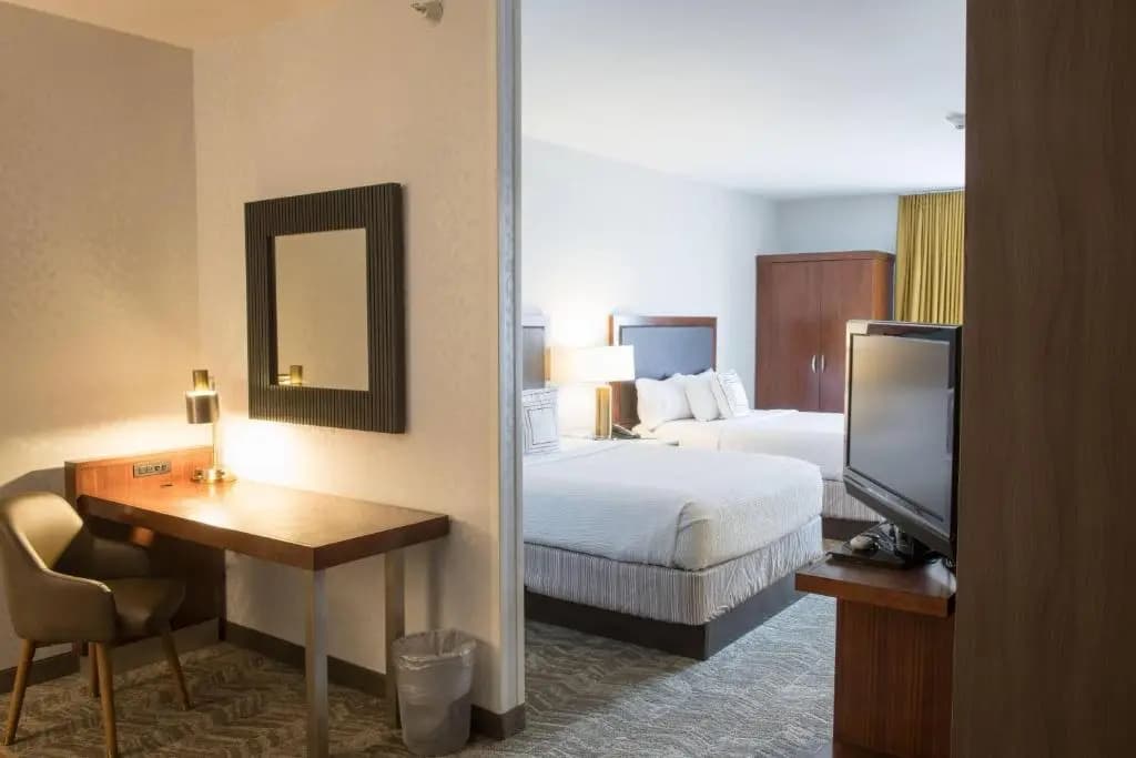 Double Suite with mountain view full double bed