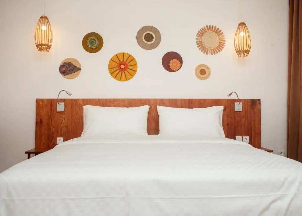 Standard Double room with garden view full double bed