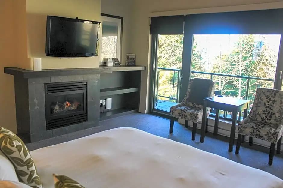 Double Studio with partial view full double bed