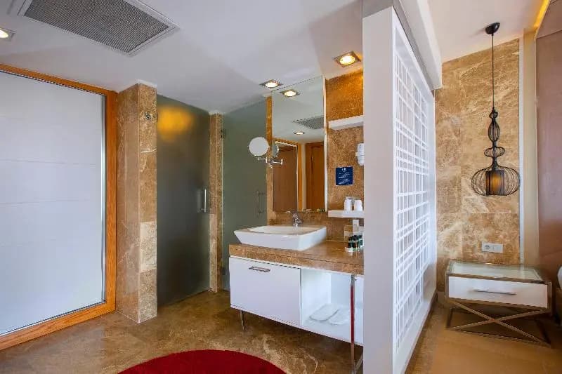 Standard Double room with balcony and with lake view full double bed