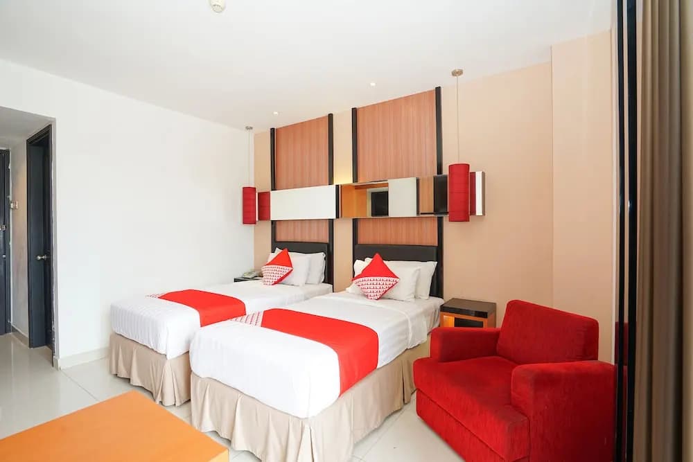 Deluxe Double room twin beds