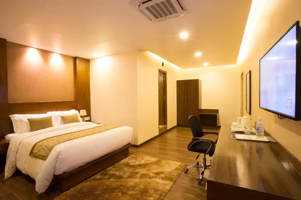 Deluxe Double room full double bed