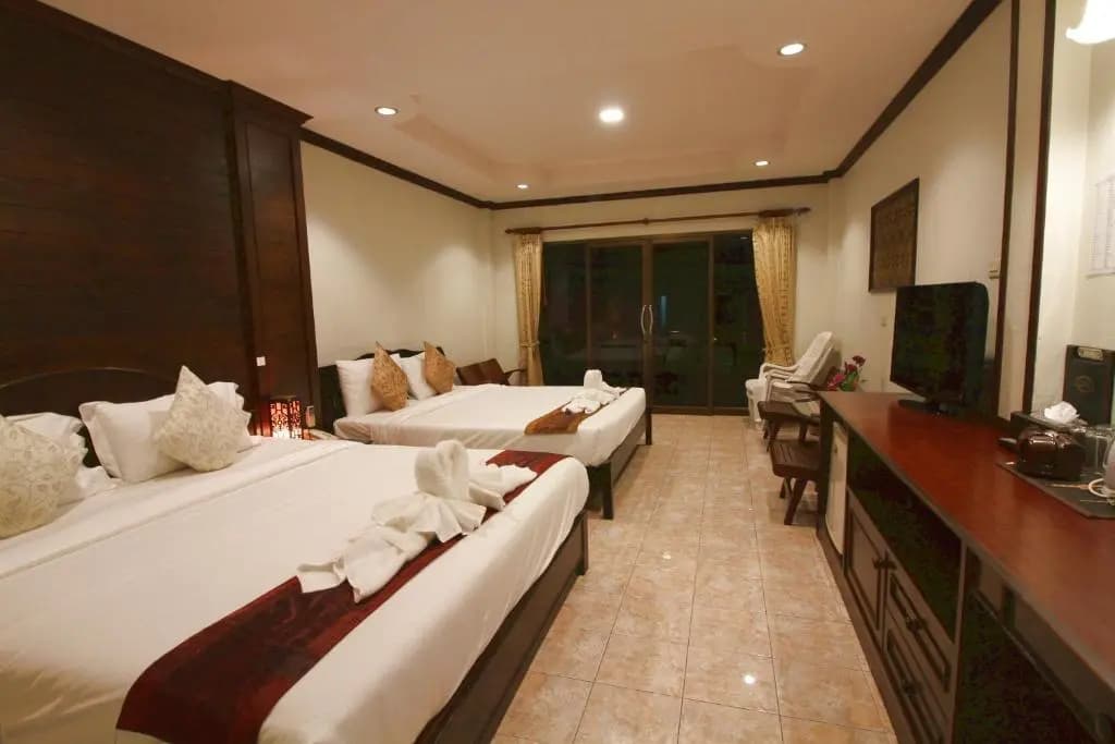Standard Double room with view twin beds