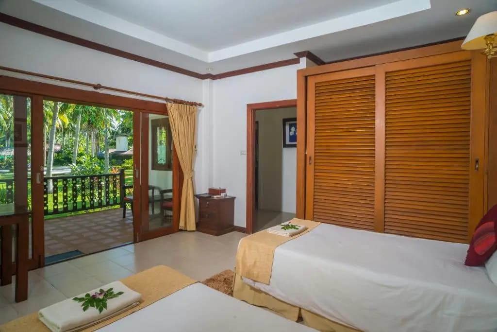 Standard Double room with garden view full double bed
