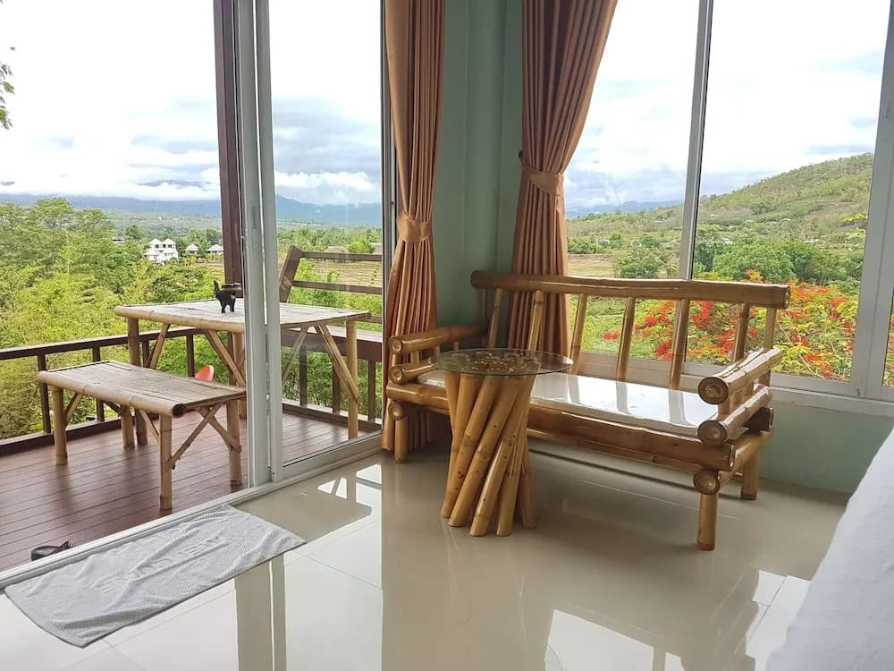Standard Double room with balcony and with view full double bed