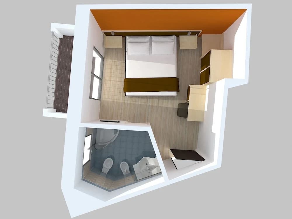 Standard Double room full double bed