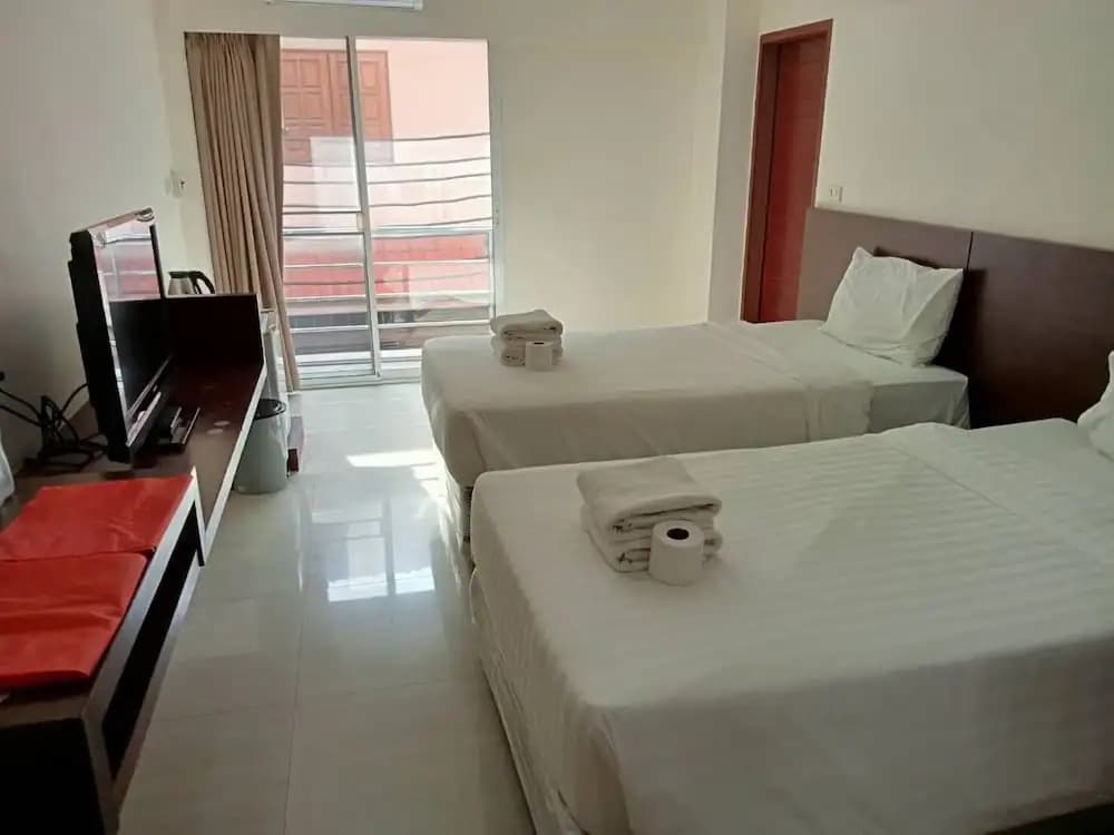 Standard Double room with balcony twin beds