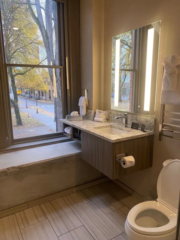 Deluxe Double room with park view full double bed