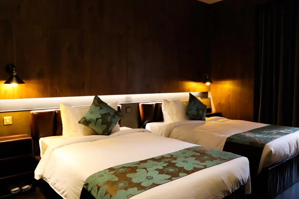Deluxe Double room twin beds