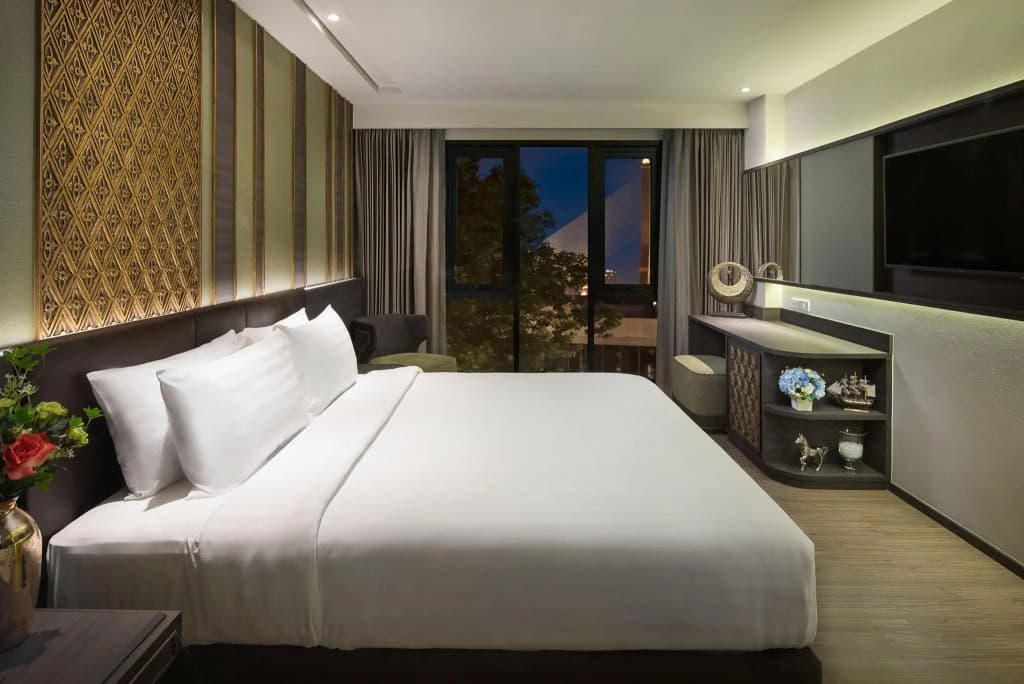 Deluxe Double room full double bed