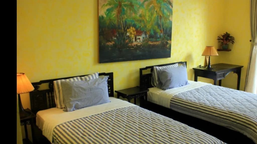 Deluxe Double room with balcony twin beds