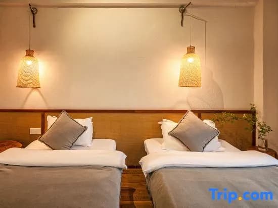 Standard Double room with garden view twin beds
