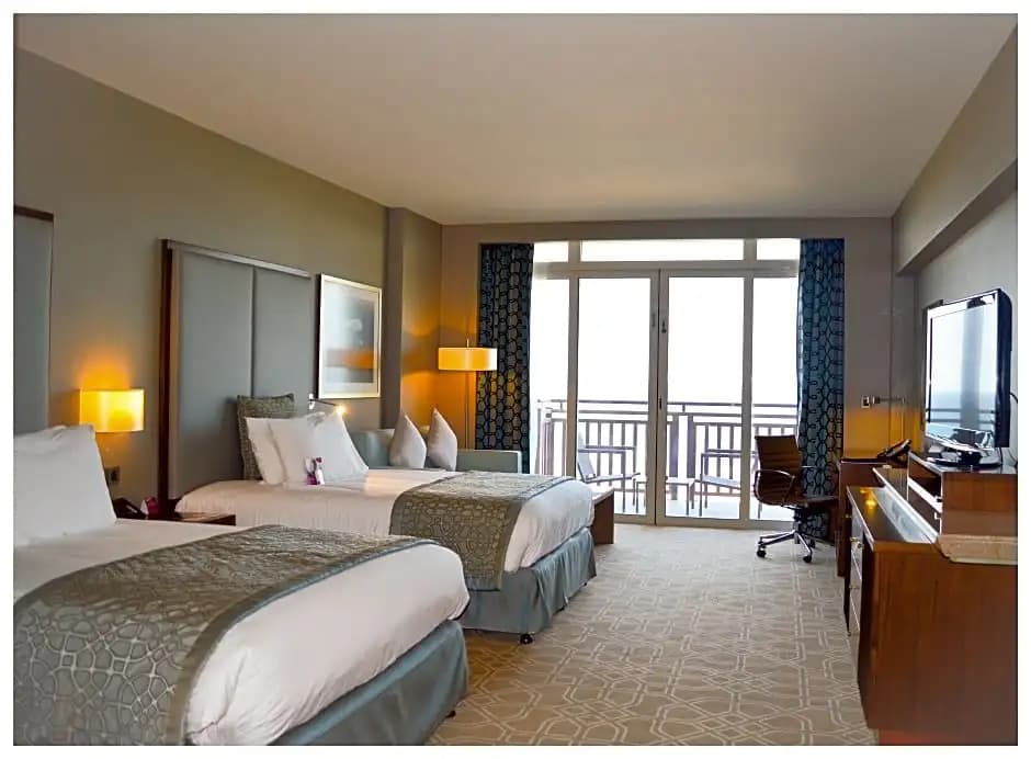 Standard Double room with balcony and with pool view twin beds