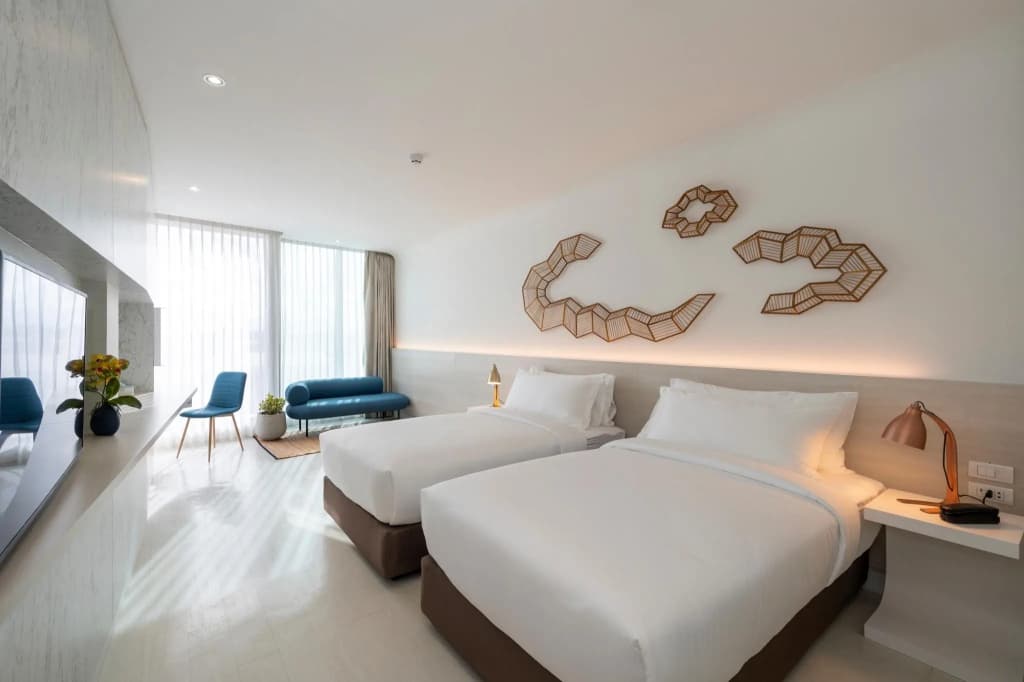 Deluxe Double room twin beds