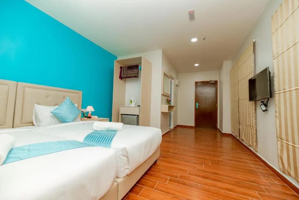 Deluxe Double room twin beds