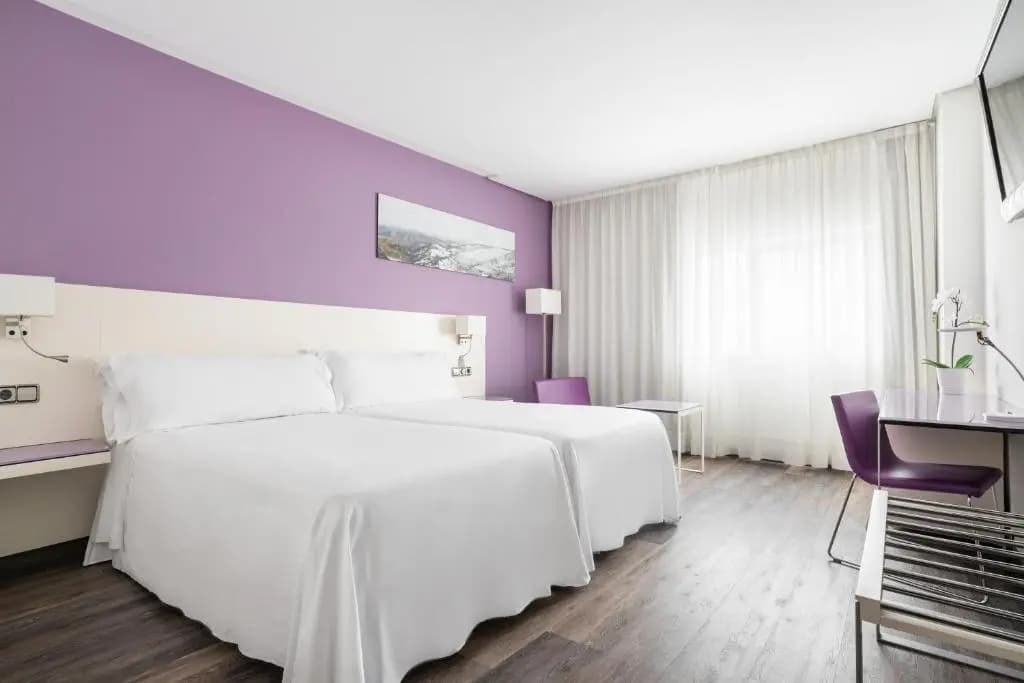 Double room twin beds