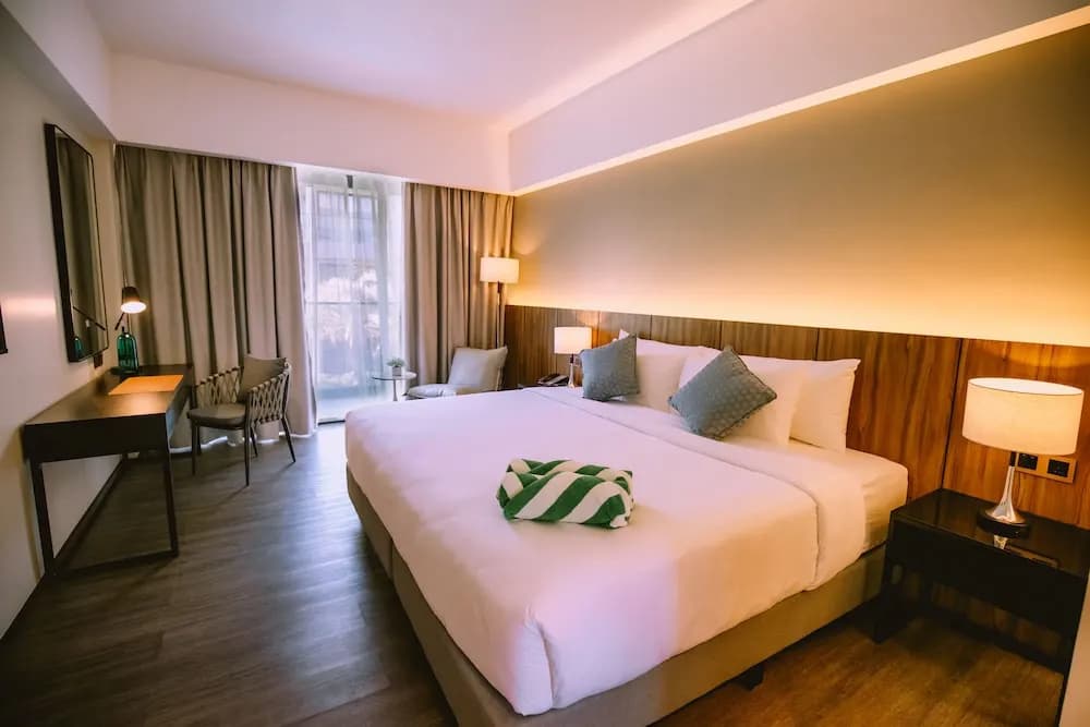 Premier Double room with balcony full double bed
