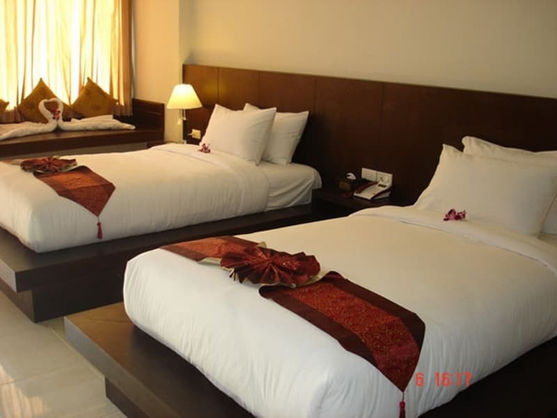 Standard Double room with balcony twin beds