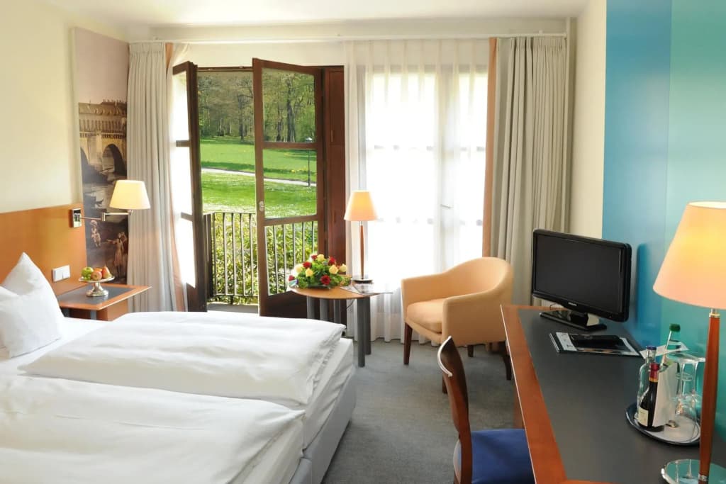 Comfort Double room with park view full double bed