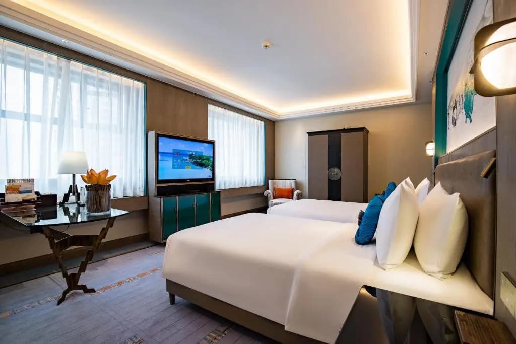 Deluxe Double room twin beds