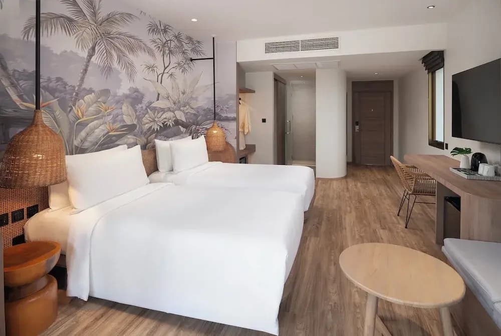 Premier Double room with balcony twin beds