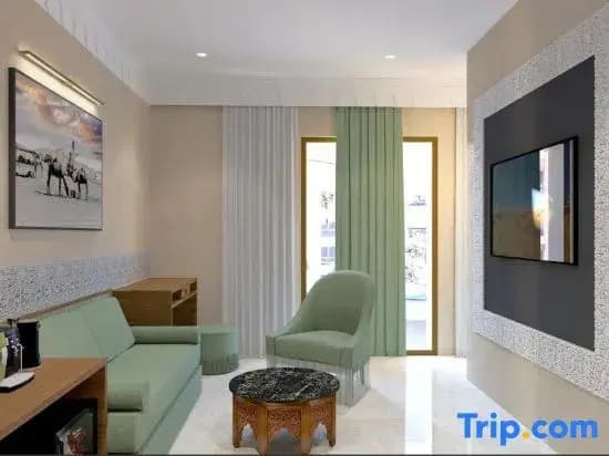 Deluxe Double room with garden view full double bed