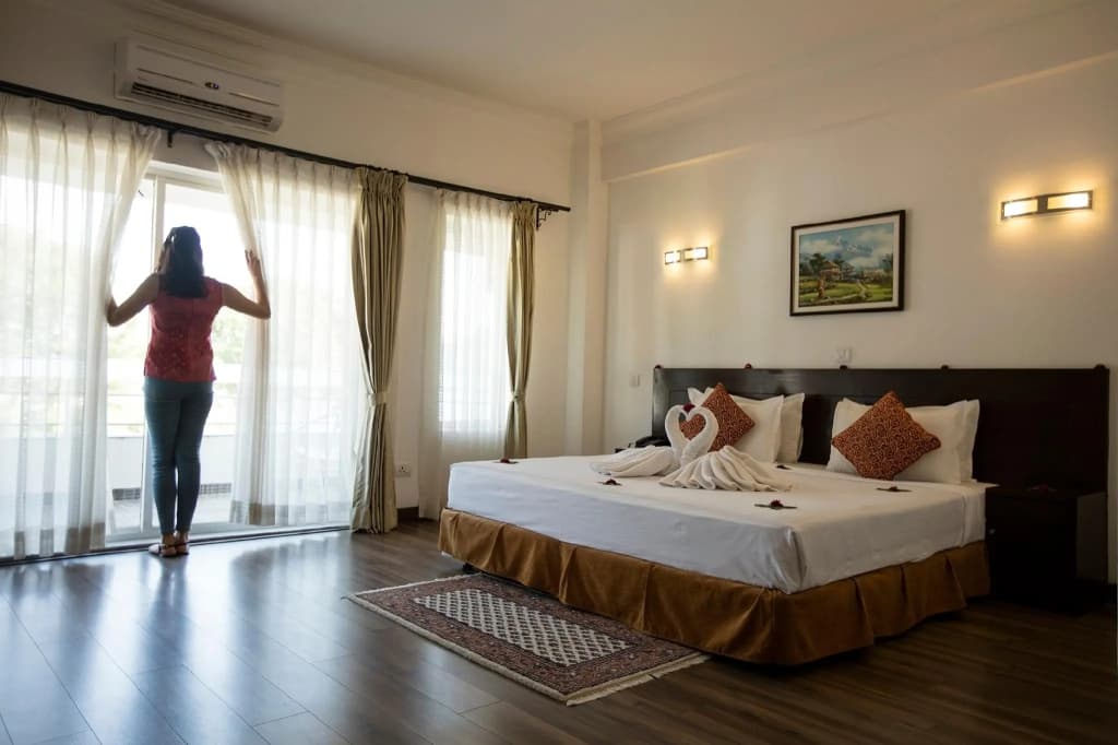 Deluxe Double room full double bed