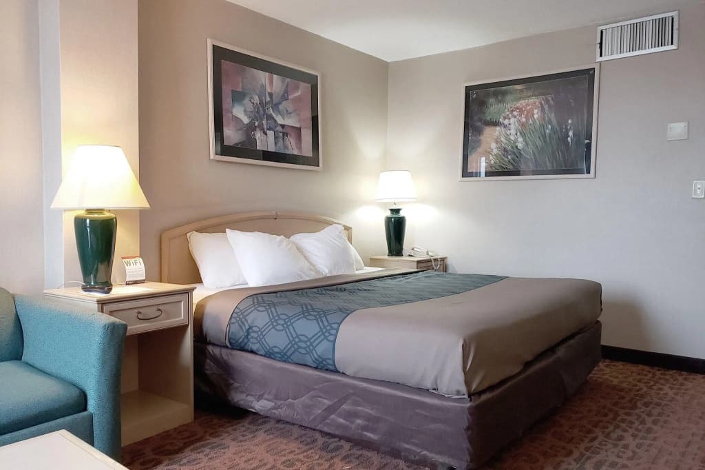 Standard Double room with pool view full double bed