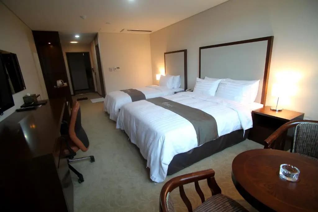 Deluxe Double room twin beds