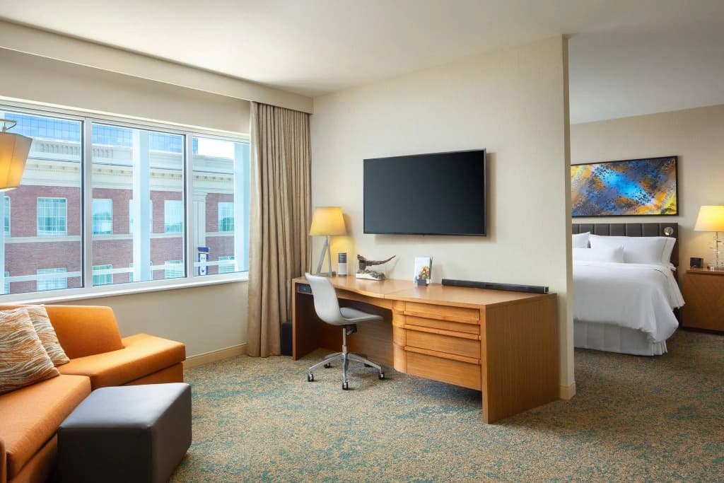 Double Junior Suite full double bed