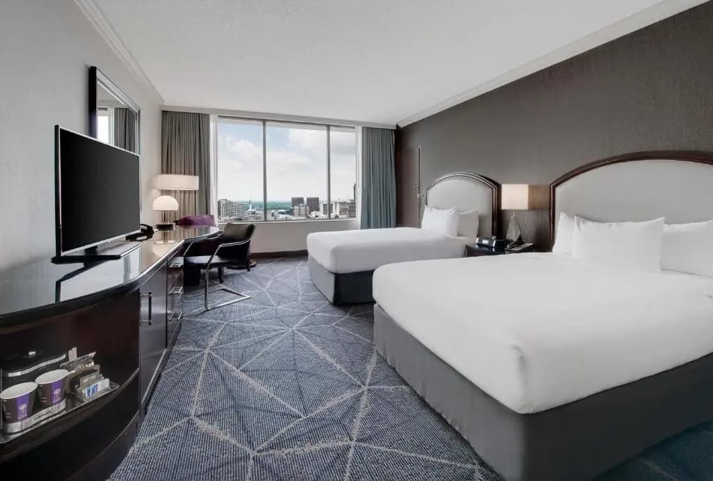 Double Guest room twin beds