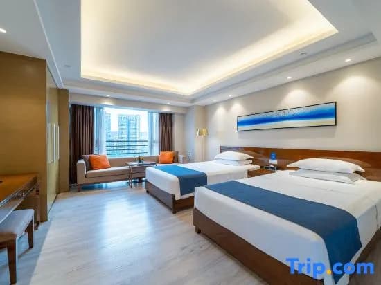 Deluxe Double room with river view twin beds