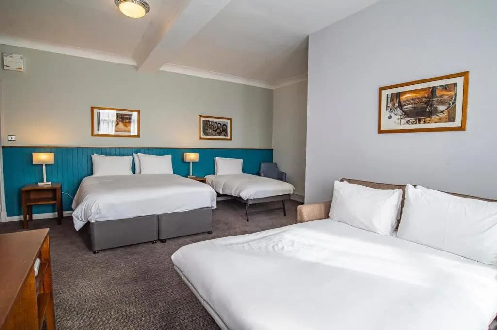 Standard Double Family room full double bed
