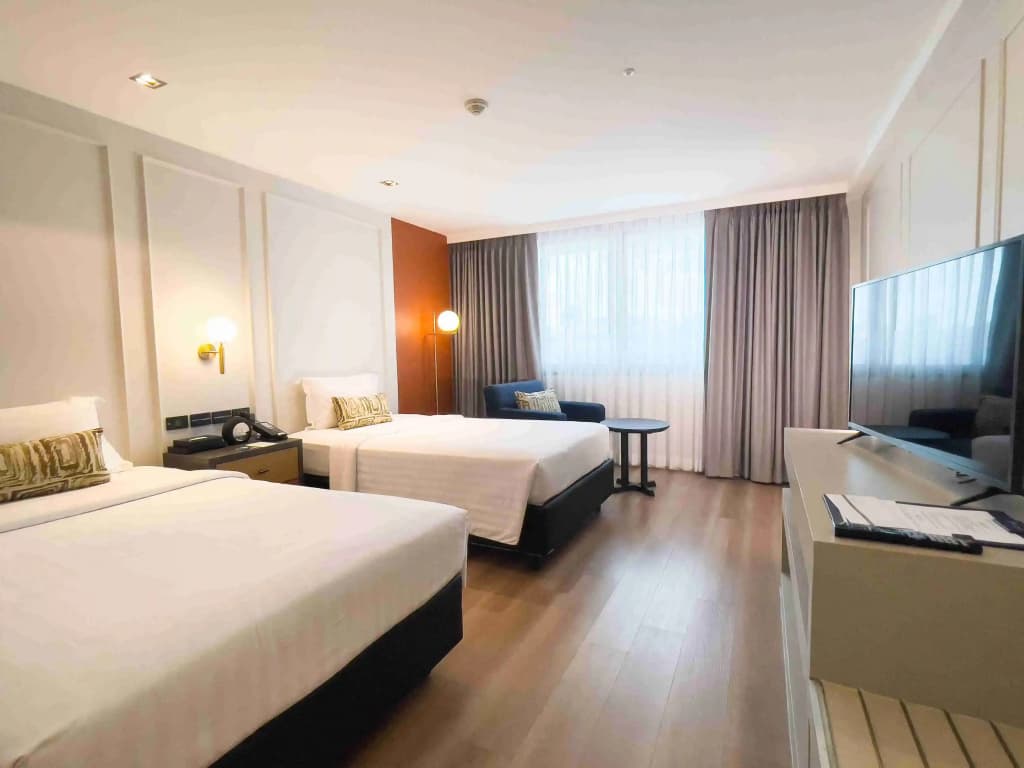 Deluxe Double room twin beds