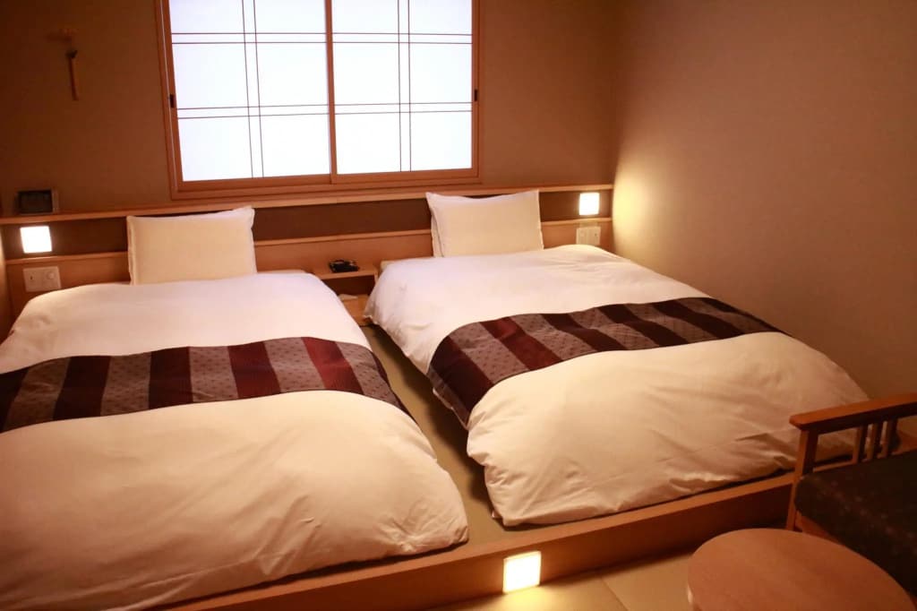 Moderate Double room twin beds