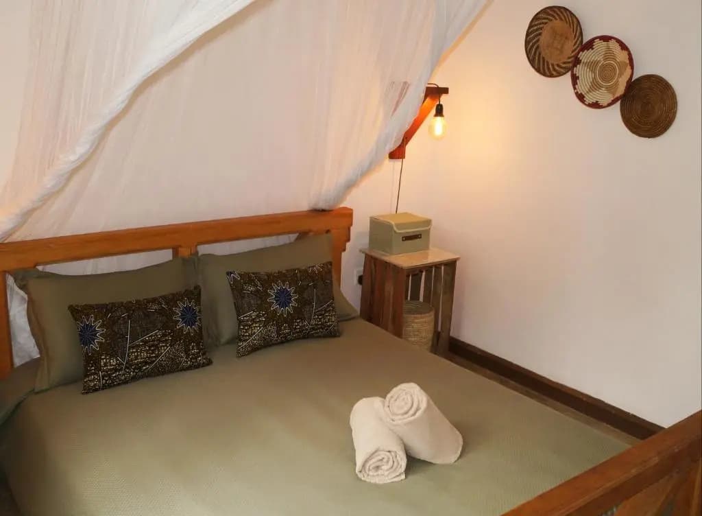 Standard Double room with garden view full double bed