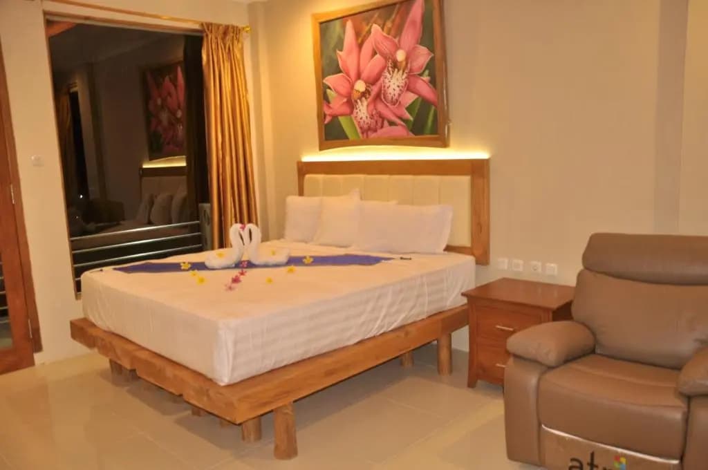 Deluxe Double room with sea view full double bed